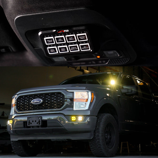 SPOD HD BantamX Vehicle Kit - Ford 2021-On F-150; 2021-On F-150 Raptor, 2024-On F-150 Raptor 37/R