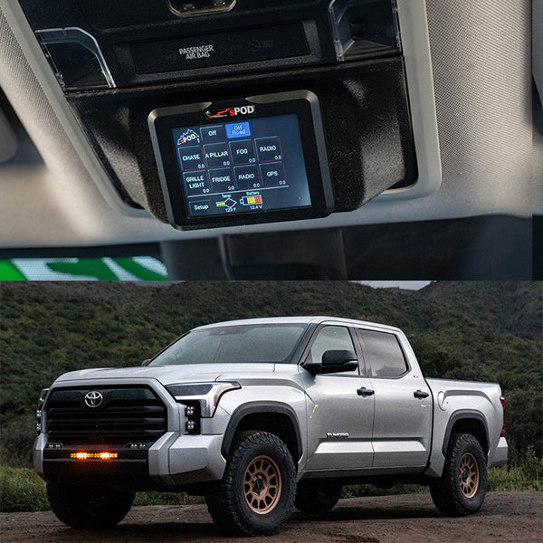 Spod Touchscreen BantamX Vehicle Kit - Toyota 2022 + Toyota Tundra