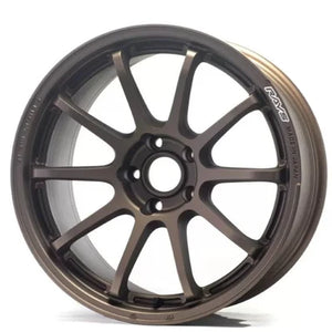 Gram Lights 57NR 18X9.5 +12 5x114.3 Dark Bronze Wheel