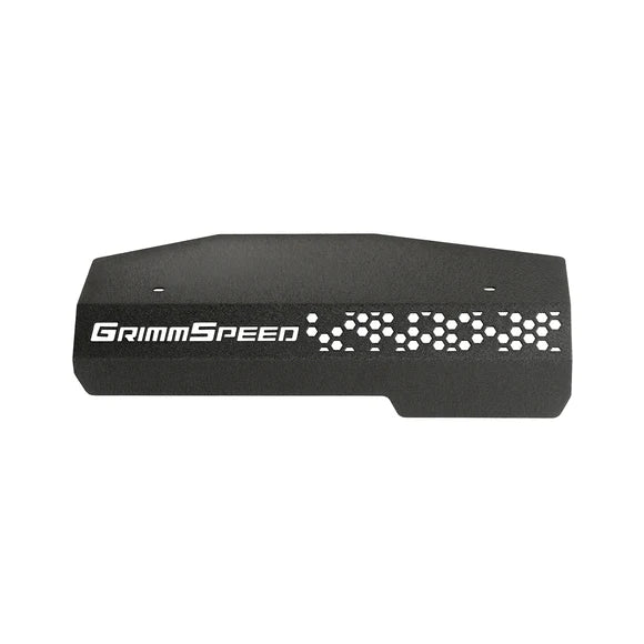 GrimmSpeed Pulley Cover Black - 2022+ Subaru WRX / 2019+ Subaru Ascent