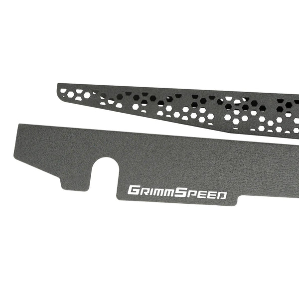 GrimmSpeed Fender Shrouds - Subaru 2022 + WRX - Black / Red