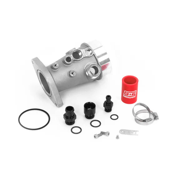 GrimmSpeed Version 2 Cast Aluminum Turbo Inlet - 2015-2021 Subaru WRX/FA20 ( NOT compatible with Canadian-spec OEM aluminum inlet )