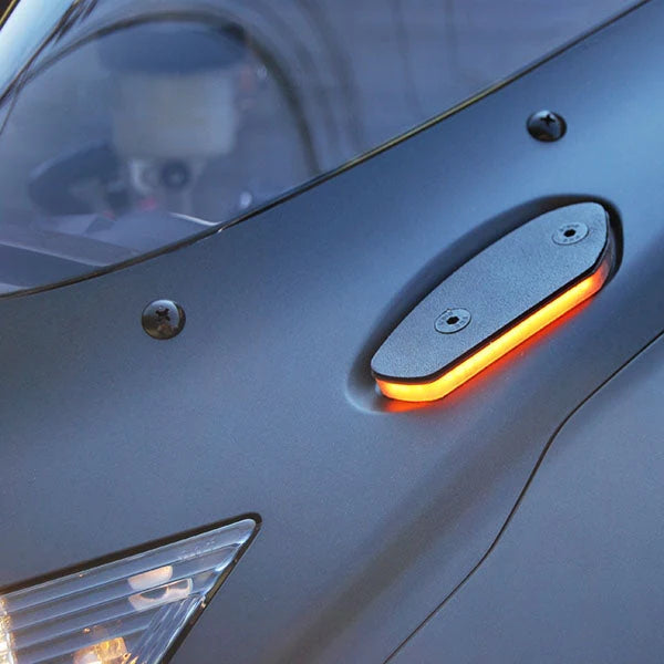 New Rage Cycles 2005  - 2017 Suzuki GSX-R600 / R750 / R1000 Mirror Block Off Turn Signals