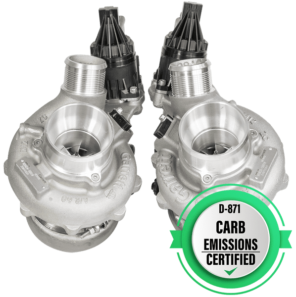 Garrett 2017 - 2021 Ford F-150 3.5L / Raptor PowerMax GT2260S Stage 2 Upgrade Kit - Left & Right Turbocharger