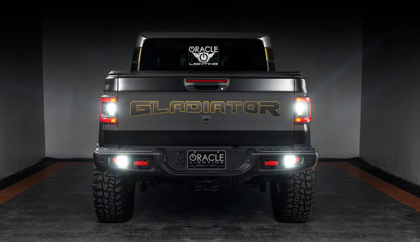 Oracle 2020+ Jeep Gladiator JT Flush Mount LED Tail Lights - Tinted Lens