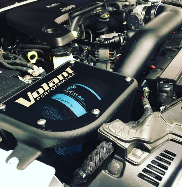 Volant 2018 + Jeep Wrangler JL 3.6L V6 / 2020 + Gladiator JT PowerCore Closed Box Air Intake System