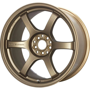 Gram Lights 57DR 19x8.5 +45 5x114.3 Bronze 2 Wheel