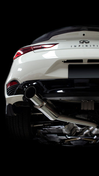 ISR Performance GT Single Exhaust - Infiniti 2017 + Q60 Coupe RWD