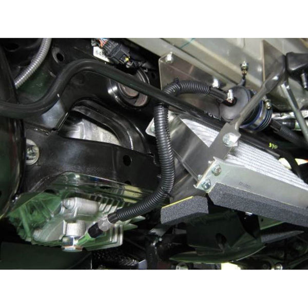 HKS Differential Oil Cooler Kit (Black & Silver Fittings) - Nissan GT-R R35 2008 - 2019