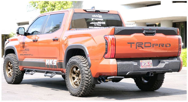 HKS Legamax Trail Master Exhaust (Axleback) - Toyota Tundra Crewmax 5.5Ft Bed 2022+