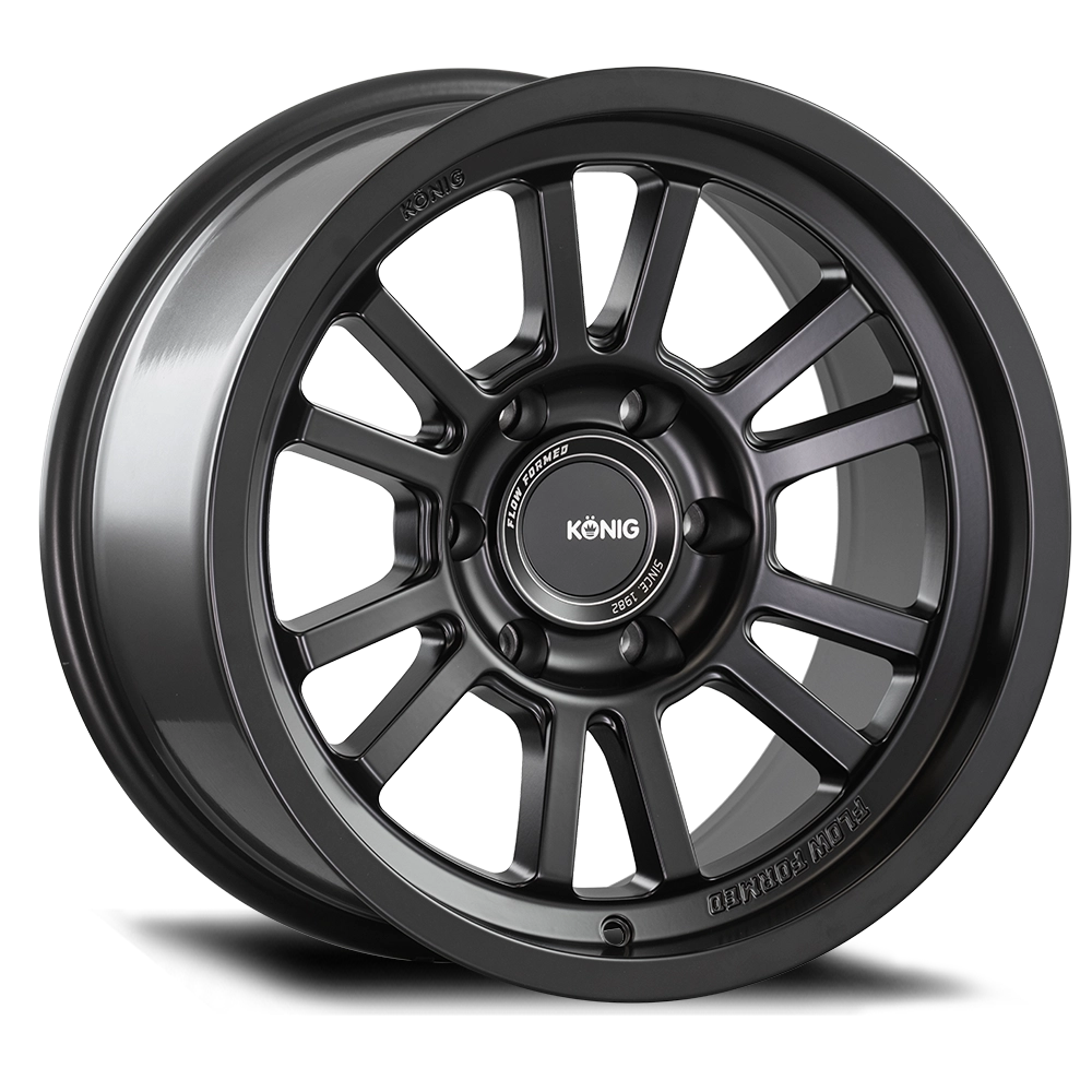 Konig HT1 17X9 5X127 ET-12 Matte Black Wheel