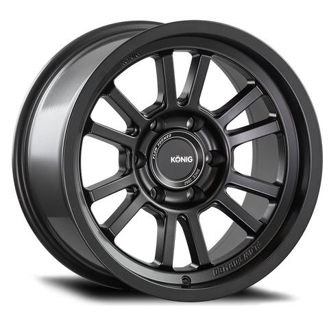 Konig HT1 17X8.5 6X139.7 ET-6 6X139.7 Matte Black