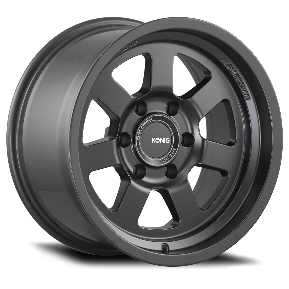 Konig HT2 17X9 5X127 ET-12 Matte Black