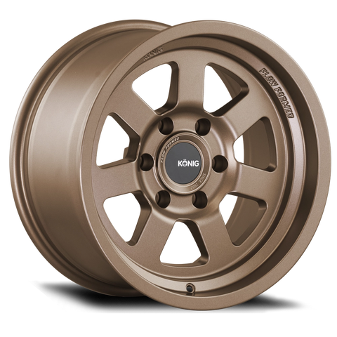 Konig HT2 17X8.5 6X139.7 ET-6 Satin Bronze Wheel