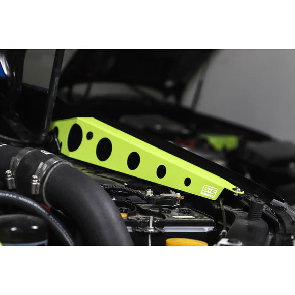 GrimmSpeed 2015 - 2021 Subaru WRX/STI Fender Shrouds - Black / Red / Neon Green