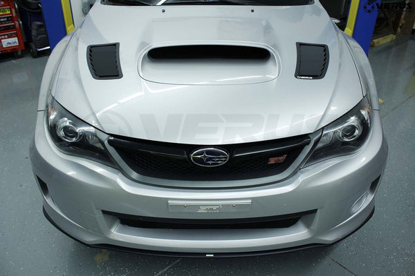 Verus Engineering Hood Louver Kit Black Subaru WRX/STI 2011-2014