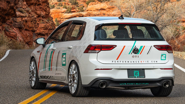 Integrated Engineering Catback Exhaust System For VW MK8 GTI