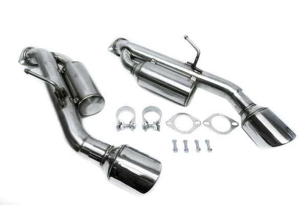 PLM Infiniti Q50 Axle-Back Exhaust Helmholtz Resonated 2014 - 2021