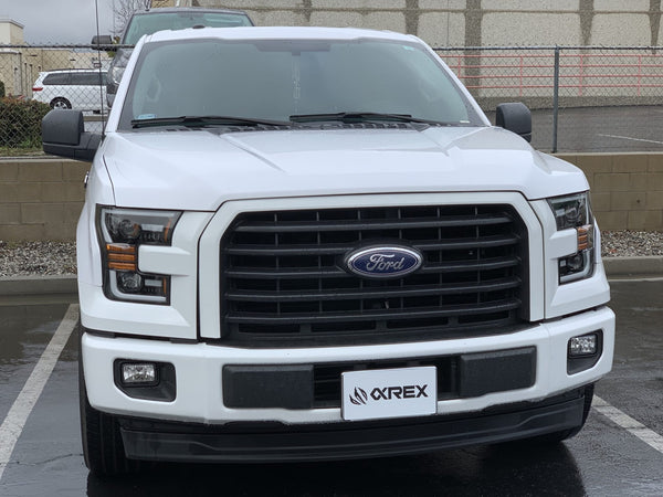 AlphaRex 2015 - 2017 Ford F-150 PRO-Series Proj Headlights Plank Style Gloss Blk w/Activ Light/Seq Signal