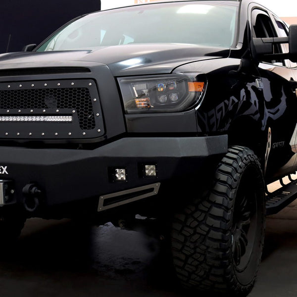 AlphaRex 2007 - 2013 Toyota Tundra / 2008 - 2017 Sequoia NOVA LED Proj Headlights Alpha-Black w/Activ Light/Seq Signal/DRL