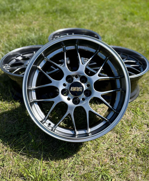 BBS RG-R 18x9.5 5x114.3 ET20 Diamond Black Wheel