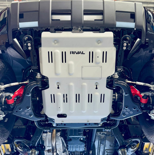 Rival 2024 + Present Toyota Tacoma 4th Gen Aluminum Engine Skid Plate