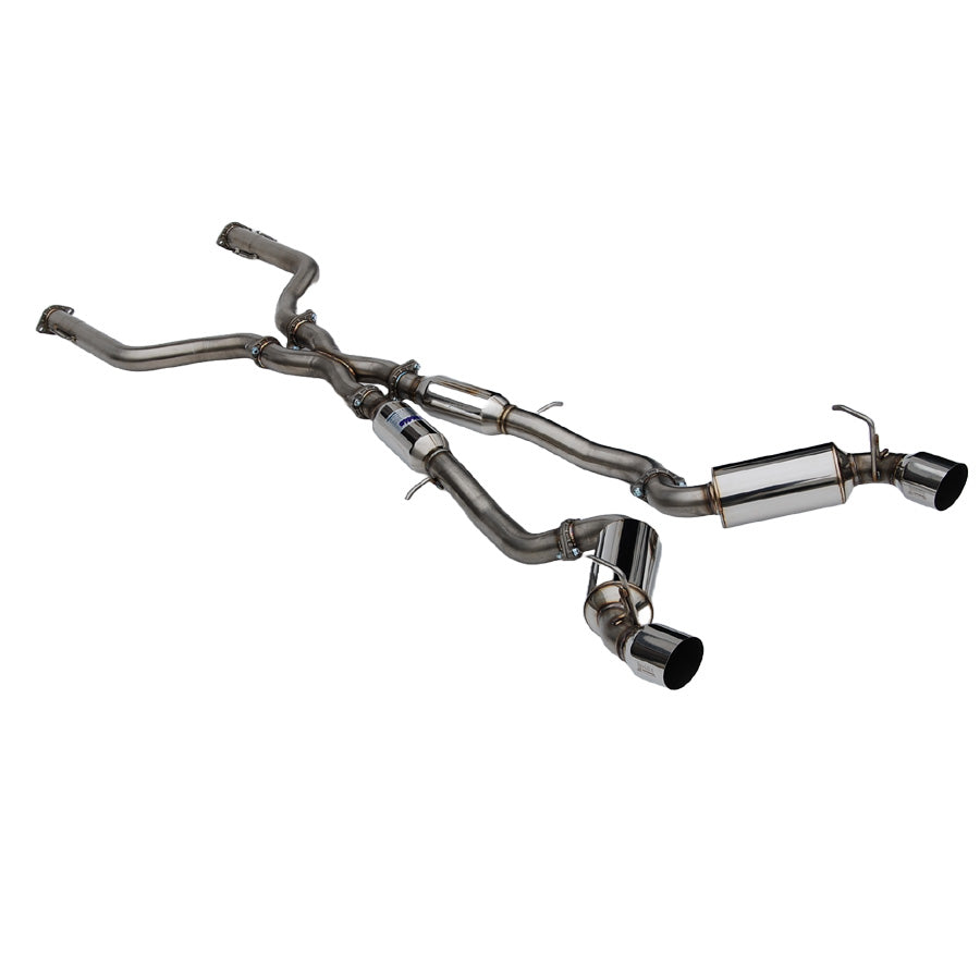 Invidia 2022+ Nissan Z 70mm N1 Cat Back Exhaust - SS Tips