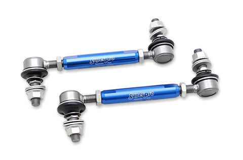 SuperPro 1991 - 1993 Toyota MR2 Rear HD Adjustable End Link Set (10mm Studs 160mm-205mm Length)