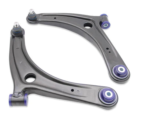 SuperPro 2008 - 2017 Mitsubishi Lancer / 2007 - 2020 Outlander Front Lower Control Arm Set w/ Bushings