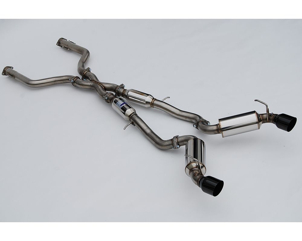 Invidia 2022+ Nissan Z 70mm N1 Cat Back Exhaust - Black Tips