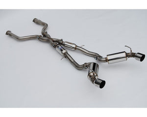 Invidia 2022+ Nissan Z 70mm Gemini Cat Back Exhaust - Rolled SS Tips