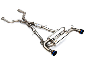 Invidia 2022+ Nissan Z 70mm Gemini Cat Back Exhaust - Single Layer TI Tips