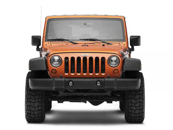 Raxiom 2007 - 2024 Jeep Wrangler JK/JL Axial Series Tri-Bar LED Fog Lights- White