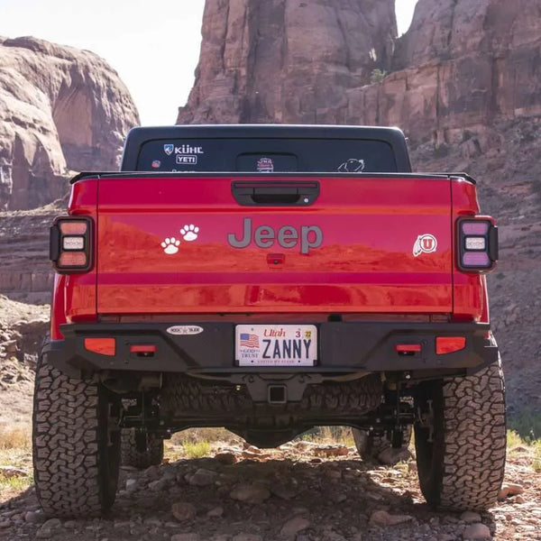 Rock Slide 2020 + Jeep JT Gladiator Rigid Rear Bumper / No Tire Carrier