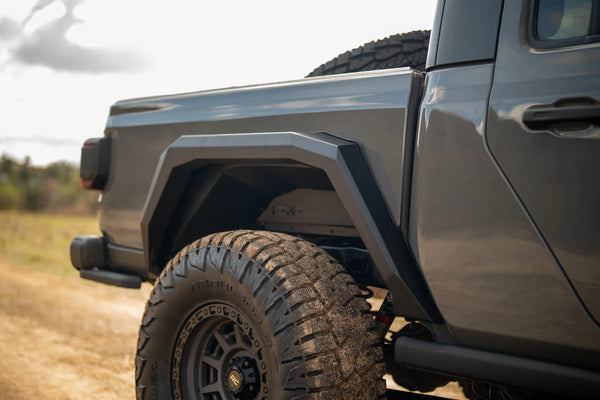 DV8 Offroad 2020 + Jeep Gladiator JT Armor Fender Flares