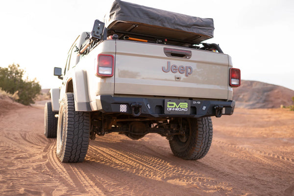 DV8 Offroad 2020 + Jeep Gladiator JT MTO Series Rear Bumper