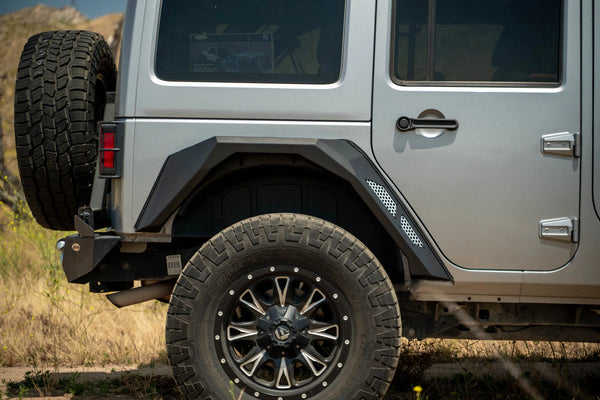 DV8 Offroad 2007 - 2018 Jeep Wrangler JK Armor Fender Flares