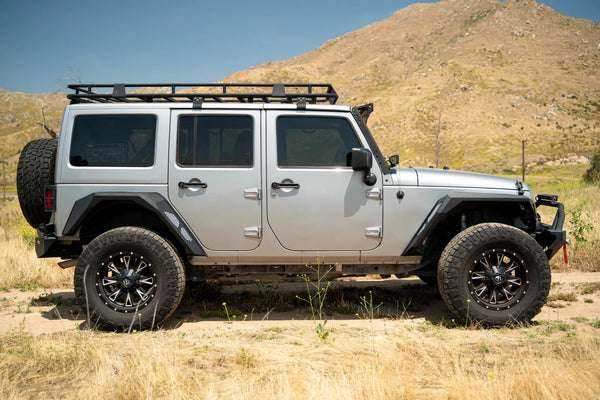 DV8 Offroad 2007 - 2018 Jeep Wrangler JK Armor Fender Flares