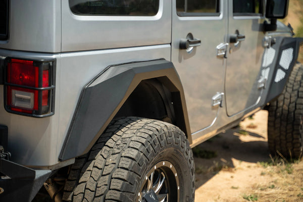 DV8 Offroad 2007 - 2018 Jeep Wrangler JK Armor Fender Flares