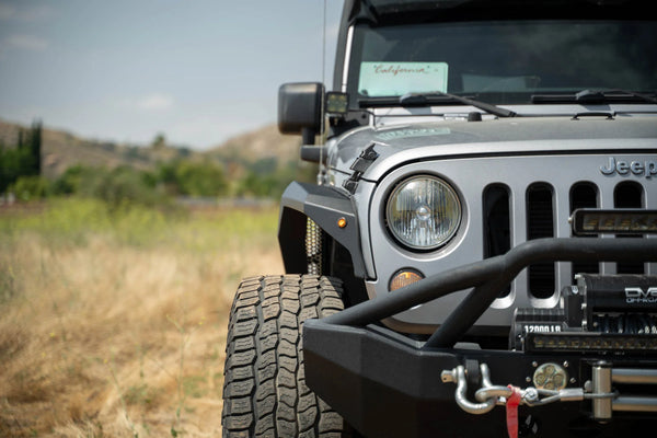 DV8 Offroad 2007 - 2018 Jeep Wrangler JK Armor Fender Flares