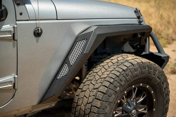 DV8 Offroad 2007 - 2018 Jeep Wrangler JK Armor Fender Flares