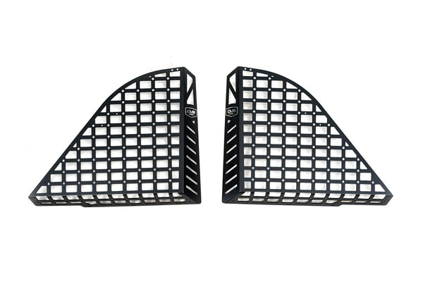 DV8 Offroad 2018 + Jeep Wrangler (JL) 4-Door Rear Window Pocketed Molle Panels