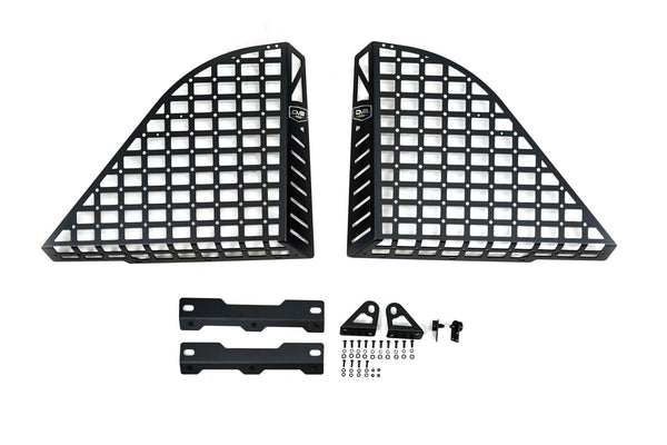 DV8 Offroad 2018 + Jeep Wrangler (JL) 4-Door Rear Window Pocketed Molle Panels