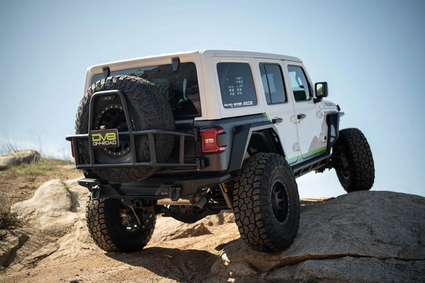 DV8 Offroad 2018 + Jeep Wrangler JL Armor Fender Flares