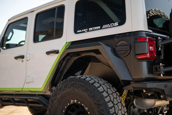 DV8 Offroad 2018 + Jeep Wrangler JL Armor Fender Flares