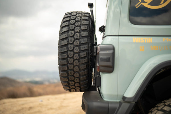 DV8 Offroad 2018 + Jeep Wrangler JL Spare Tire Carrier