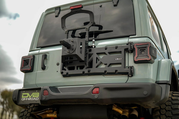 DV8 Offroad 2018 + Jeep Wrangler JL Spare Tire Carrier