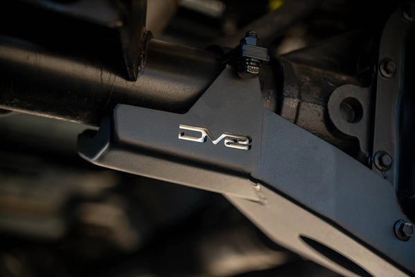 DV8 2018 + Jeep Wrangler / 2020 + Gladiator Rubicon (JL/JLU/JT) Rear Differential Skid Plate (Dana 44 rear axles ONLY)