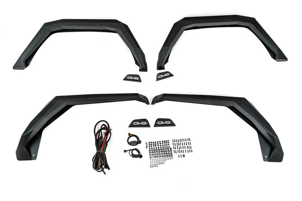 DV8 Offroad 2020 + Jeep Gladiator JT Armor Fender Flares