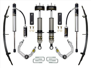 ICON 2005 - 2023 Toyota Tacoma 0-2in Stage 3 Exp Suspension System Billet